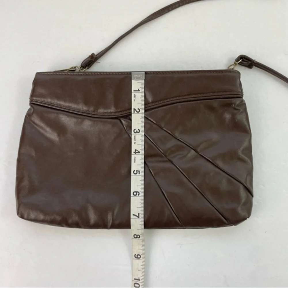 Vintage Brown‎ Retro Convertible Shoulder Bag Clutch